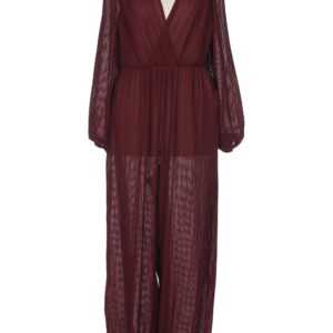 ZARA Damen Jumpsuit/Overall, bordeaux