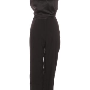 ZARA Damen Jumpsuit/Overall, schwarz