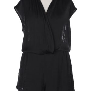 ZARA Damen Jumpsuit/Overall, schwarz