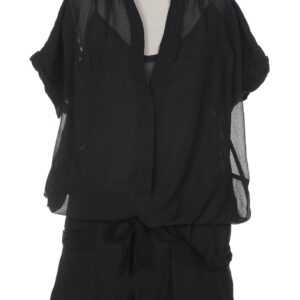 ZARA Damen Jumpsuit/Overall, schwarz