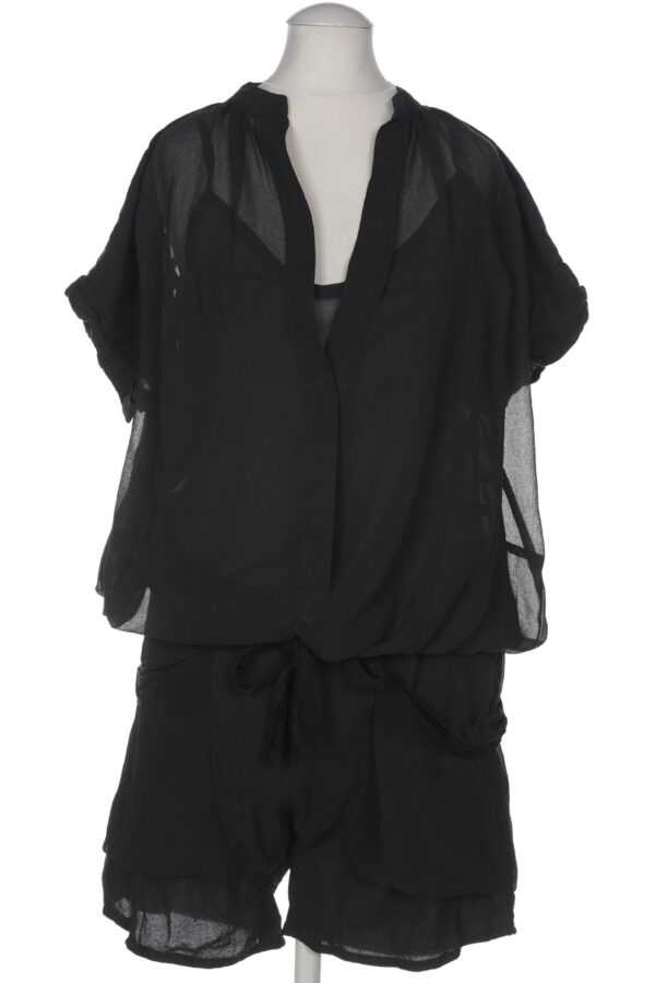 ZARA Damen Jumpsuit/Overall, schwarz