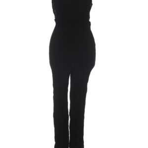 ZARA Damen Jumpsuit/Overall, schwarz