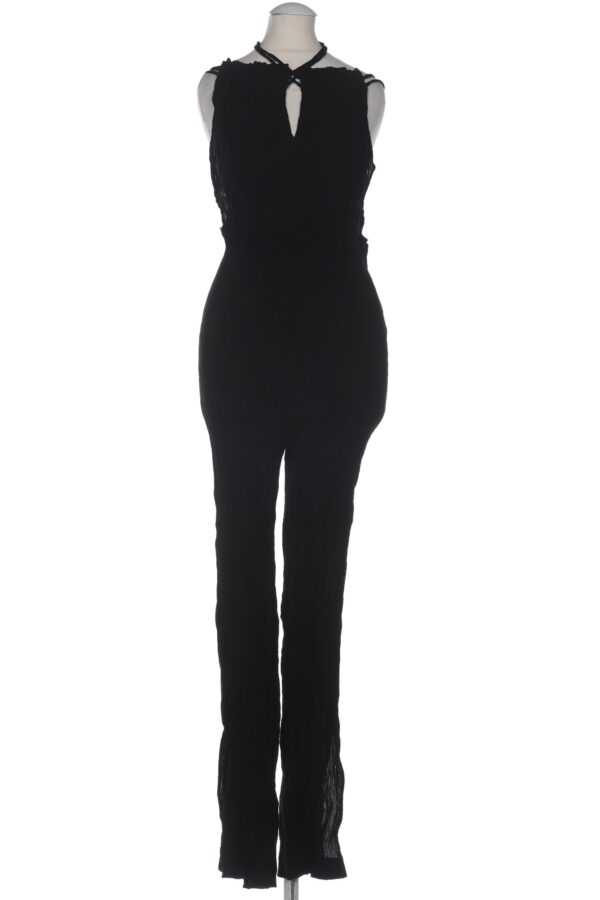 ZARA Damen Jumpsuit/Overall, schwarz