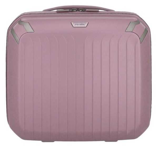 travelite Beautycase Beautycase ELVAA, Kosmetikkoffer Trolley-Aufsteckfunktion, passend dazu Koffer ELVAA