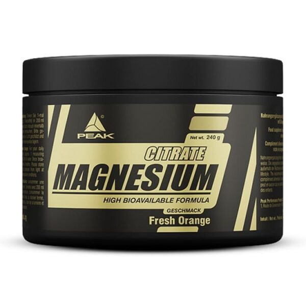 Peak | Magnesium Citrat - 240g Lemon