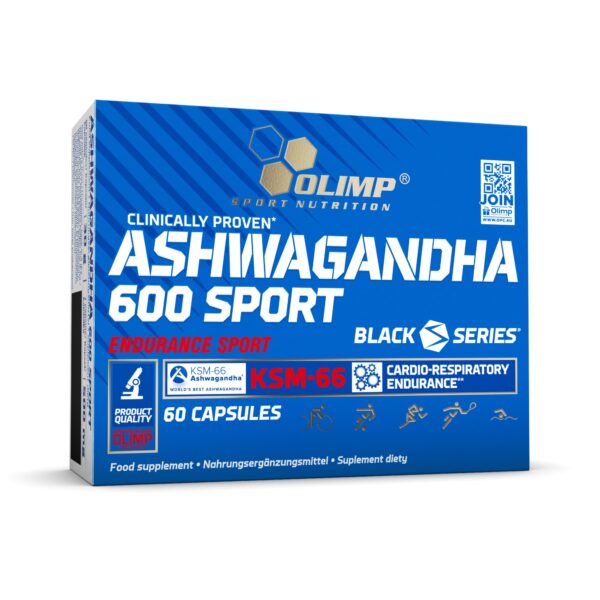 Olimp - Ashwagandha 600 Sport 60 Kapslen