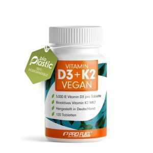 ProFuel | Vitamin D3 & K2 - 120 Tabletten