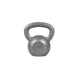 Gorilla Sports | Kettlebell Gusseisen 2-32 kg 8 kg / Grau