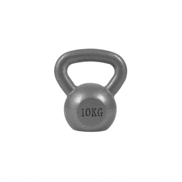 Gorilla Sports | Kettlebell Gusseisen 2-32 kg 10 kg / Grau