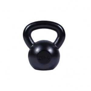 Gorilla Sports | Kettlebell Gusseisen 2-32 kg 20 kg / Schwarz