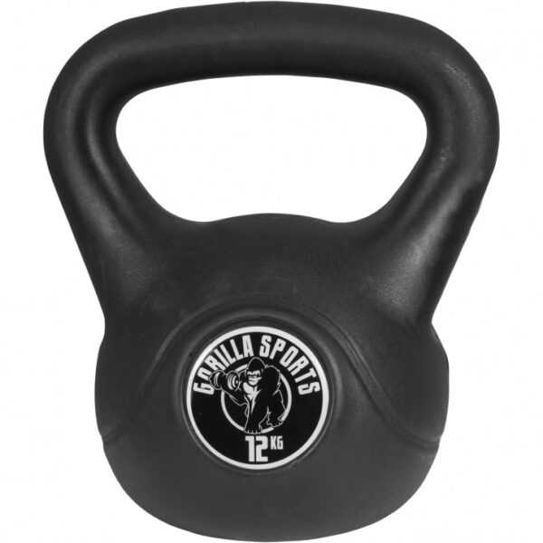 Gorilla Sports | Kettlebell aus Kunststoff 2-20 kg 12 kg