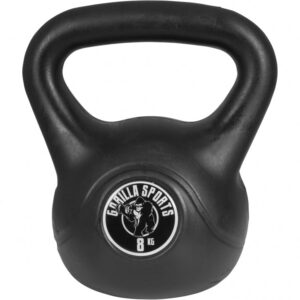 Gorilla Sports | Kettlebell aus Kunststoff 2-20 kg 8 kg