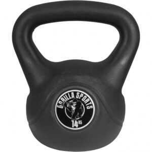 Gorilla Sports | Kettlebell aus Kunststoff 2-20 kg 14 kg