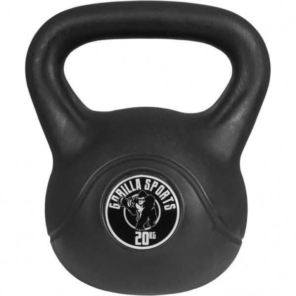 Gorilla Sports | Kettlebell aus Kunststoff 2-20 kg 20 kg