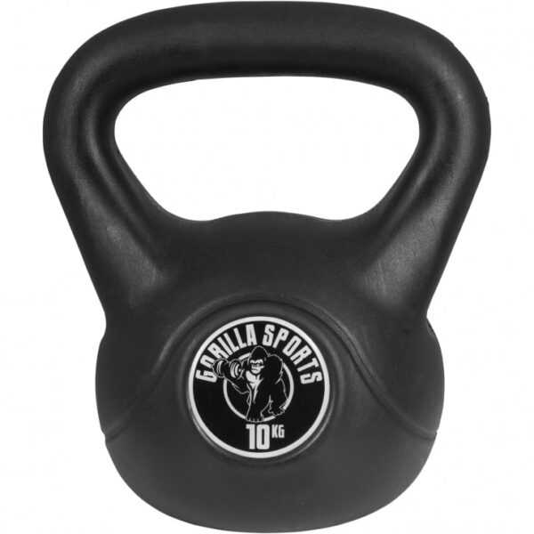 Gorilla Sports | Kettlebell aus Kunststoff 2-20 kg 10 kg