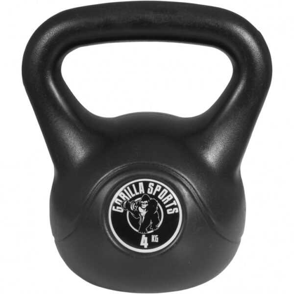 Gorilla Sports | Kettlebell aus Kunststoff 2-20 kg 4 kg