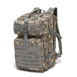 The Fitness Outlet | Large Millitary Gym Back Camouflage Braun