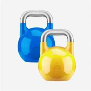 Gorilla Sports | Kettlebell Competition 8-40 kg Set 28 kg (1x 12 kg + 1x 16 kg)