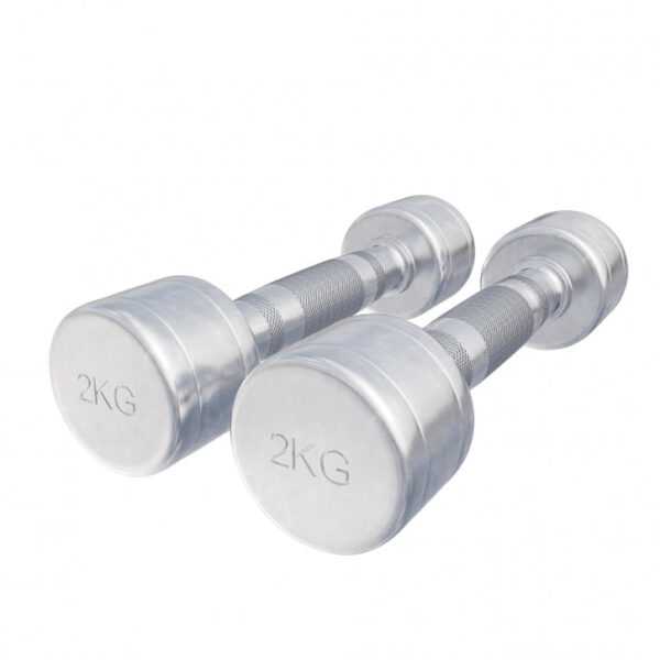 Gorilla Sports | Kurzhantel Chrom 1-20 kg 2 x 2 kg