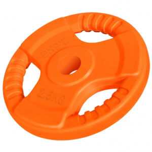 Gorilla Sports | Hantelscheibe 30/31 mm Gummi Gripper 1