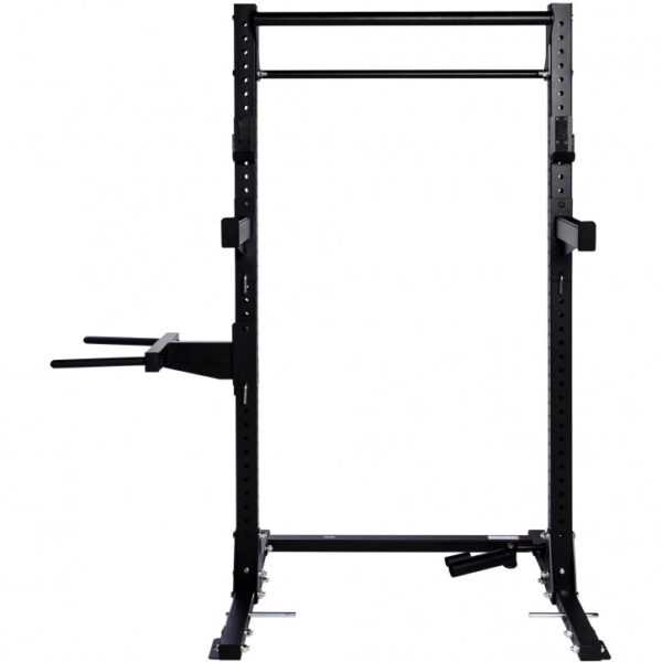 Gorilla Sports | Multifunctional Squat Rack in Schwarz