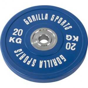 Gorilla Sports | Bumper Plates Profi 5-25 kg 20 kg