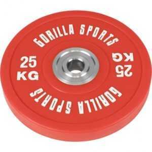 Gorilla Sports | Bumper Plates Profi 5-25 kg 25 kg