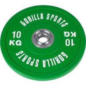 Gorilla Sports | Bumper Plates Profi 5-25 kg 10 kg