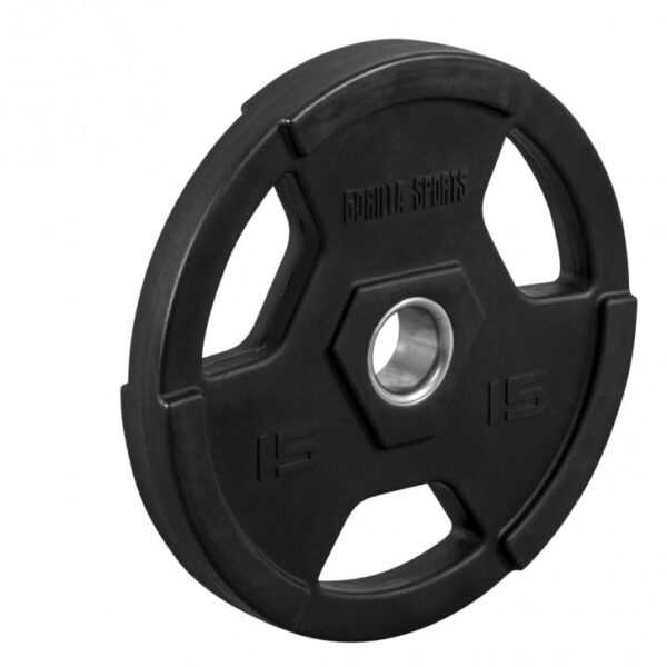 Gorilla Sports | Hantelscheibe Profi 50/51mm Olympia Kunststoff Gripper 1