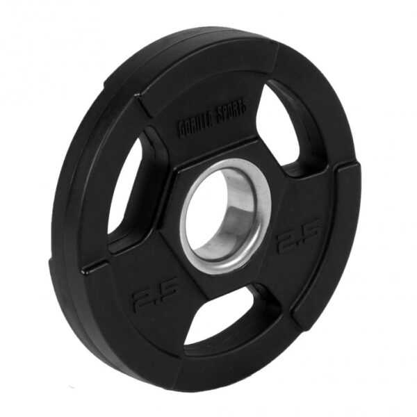 Gorilla Sports | Hantelscheibe Profi 50/51mm Olympia Kunststoff Gripper 1