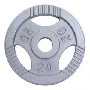 Gorilla Sports | Hantelscheibe Olympia 50/51 Guss Gripper 0