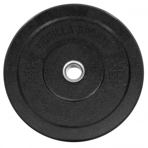 Gorilla Sports | Hi Temp Bumper Plates 5-25 kg 25 kg