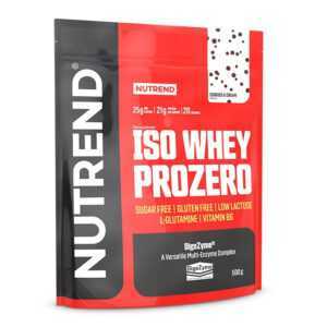 Nutrend - ISO WHEY PROZERO 500g Cookies Cream