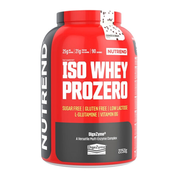 Nutrend - ISO WHEY PROZERO 2250g White Chocolate