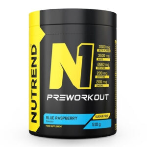 Nutrend | N1 Preworkout - 510g Blue Raspberry