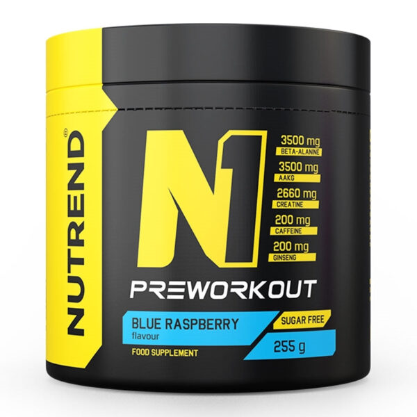 Nutrend | N1 Preworkout - 255g Blue Raspberry