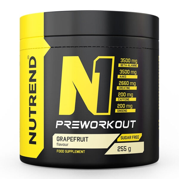 Nutrend | N1 Preworkout - 255g Grapefruit