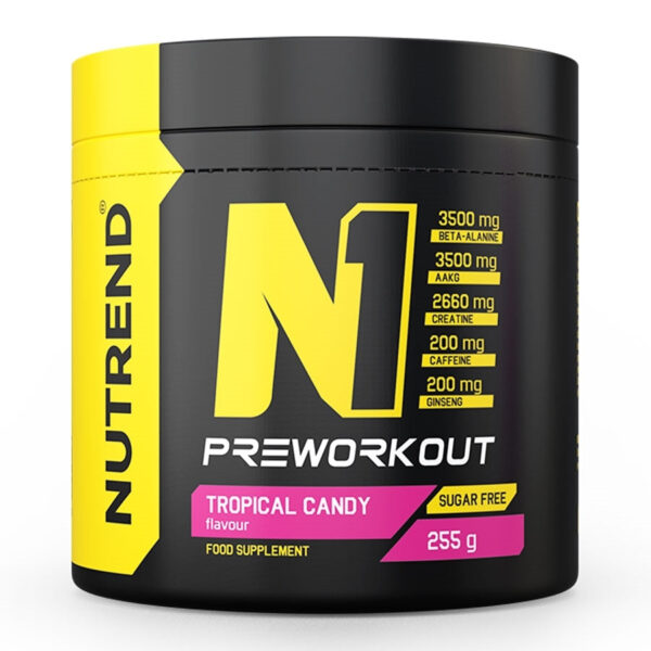 Nutrend | N1 Preworkout - 255g Tropical Candy