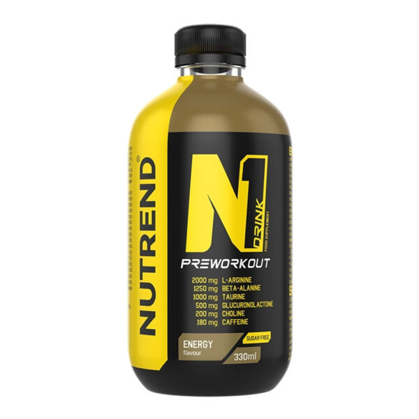 Nutrend | N1 Preworkout Drink (8x330ml) Energy