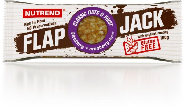 Nutrend | FLAPJACK Oatbar (20x100g) Blueberry Cranberry with Joghurt