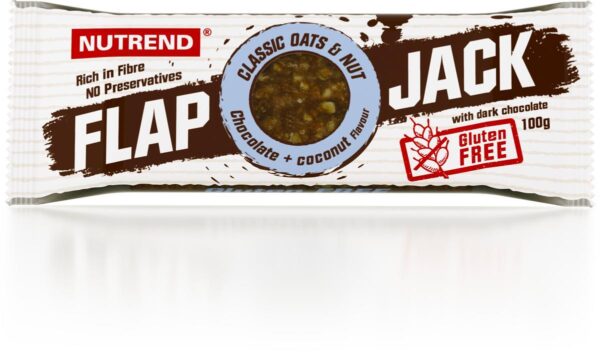 Nutrend | FLAPJACK Oatbar (20x100g) Chocolate Cocos with dark Chocolate