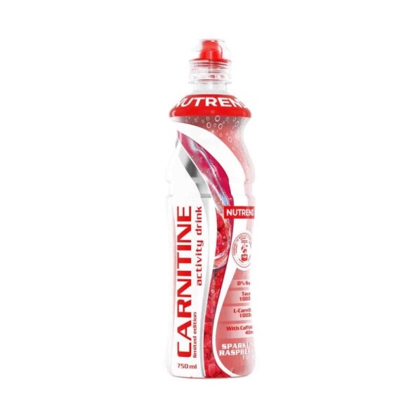 Nutrend | Activity L-Carnitine Drink + Caffeine (8x750ml) Sparkling Raspberry