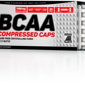 Nutrend | BCAA Compressed Kapseln - 120 Kapseln