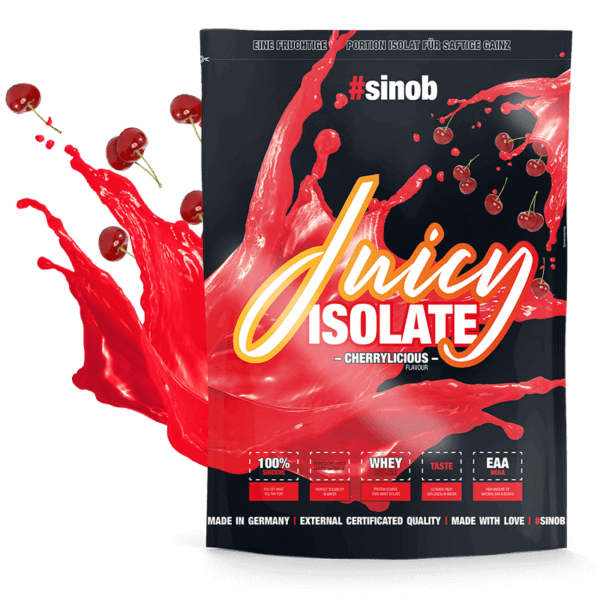 #sinob | Juicy Isolate - 1000g Kirsche