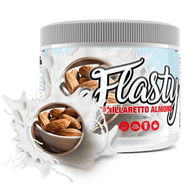 #sinob | Flasty Geschmackspulver - 250g Vanille Mandel Amaretto