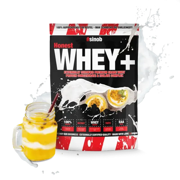 #sinob | Honest Whey+ - 1000g Orange Maracuja