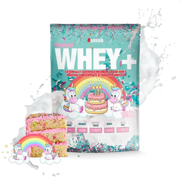 #sinob | Honest Whey+ - 1000g Unicorn Cake Limited