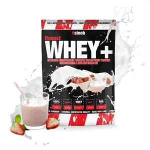 #sinob | Honest Whey+ - 1000g Erdbeere Shake