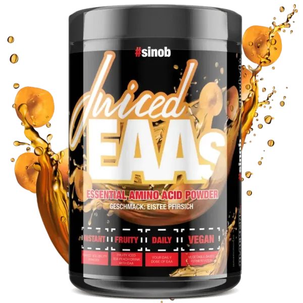 #sinob | Juic3d EAAs - 450g Pfirsich Eistee