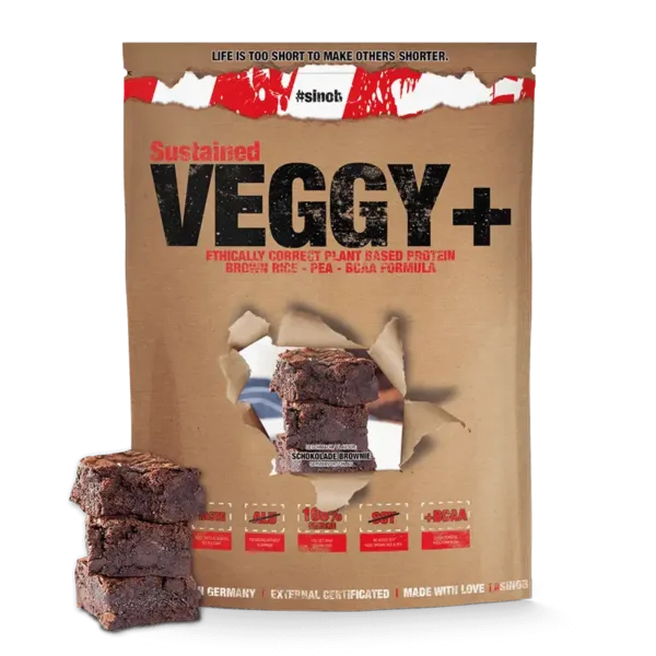 #sinob | VEGGY + VEGAN PROTEIN - 900g Chocolate Brownie